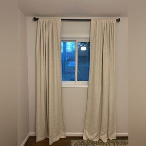 set of curtains